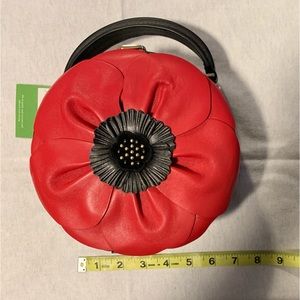 Kate Spade ooh la la poppy leather crossbody